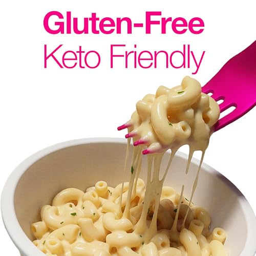 Legendary Foods 48g Protein Pasta Gluten Free Garlic Parmesan Cup | 8g Net Carbs, High Fiber Keto Pasta, Instant Protein Lunch - Low Carb Diet, Microwave Pasta Cups, Post workout Quick Meal
