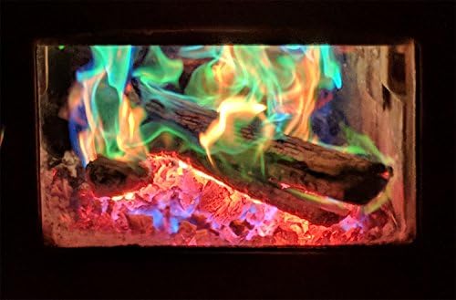 Mystical Fire Dragon Flames Fire Color Changing Packets Colorful Fire 12pk | 12-pack color changing fire packets creates colorful flames in fire