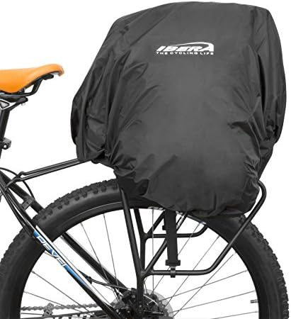 Ibera Bicycle All Weather Rain Cover for Commuter Bags and Panniers