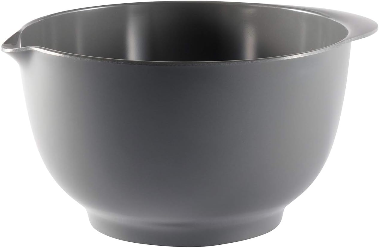 Hutzler Melamine Mixing Bowl Set: 2, 3 and 4 Liters, White (3234WH)