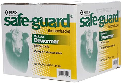 Merck 2259820 Wormer Safeguard Block EnProAl Molasses