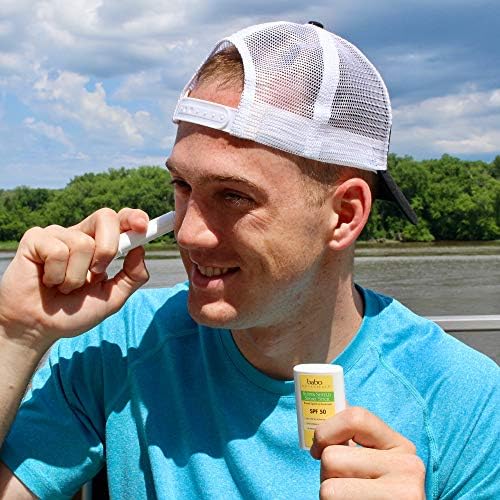 Babo Botanicals Super Shield SPF 50 Stick Sunscreen - 70% Organic Ingredients - Natural Zinc Oxide - For all ages - NSF & MADE SAFE Certified - EWG
