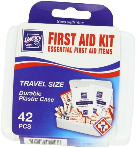 Lucky Super Soft First Aid Kit, 42 Count