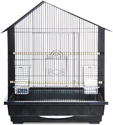 Prevue Pet Products Square Top Parakeet Cage, White