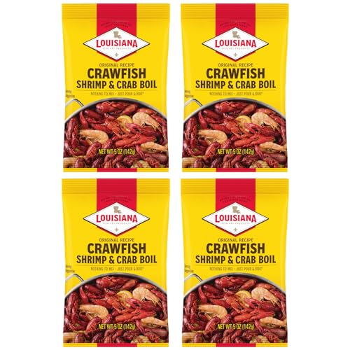 Louisiana Boil Crwfsh Crab Shrimp, 5 Oz (Pack of 4)