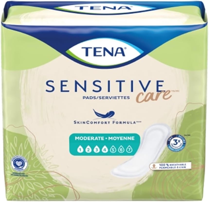 TENA Serenity Pads, Moderate Absorbency, Regular Length - 1/Pack of 20