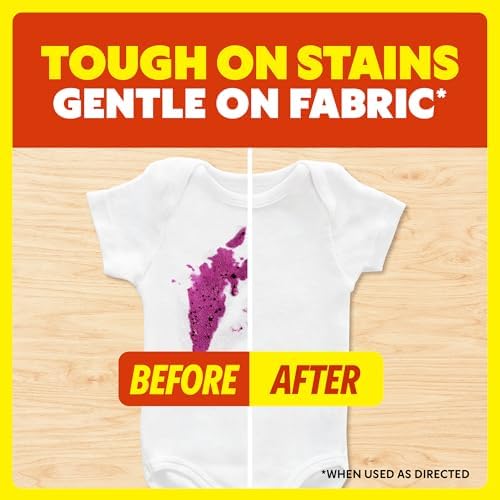 Shout Active Enzyme Laundry Stain Remover Spray, Triple-Acting Formula Clings, Penetrates, and Lifts 100+ Types of Everyday Stains - Prewash Spray 22oz