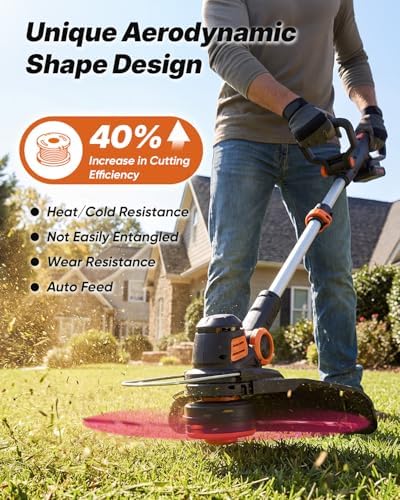 Eventronic 15 Pack (WA0010) Trimmer Line Spool for Worx Weed Eater | Durable 0.065" Auto-Feed String Trimmer Refills