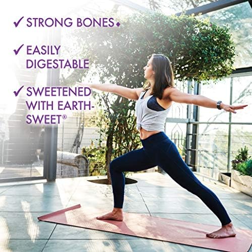 Bluebonnet Nutrition Calcium Magnesium Plus Vitamin D3 Earthsweet, Bone Health & Muscle Relaxation, Soy-Free, Gluten-Free, Kosher Certified, Dairy-Free, 90 Vanilla Flavored Chewable Tablets | Bone Health; Kosher Certified, Gluten-Free, Soy-Free, Dairy-Fr…