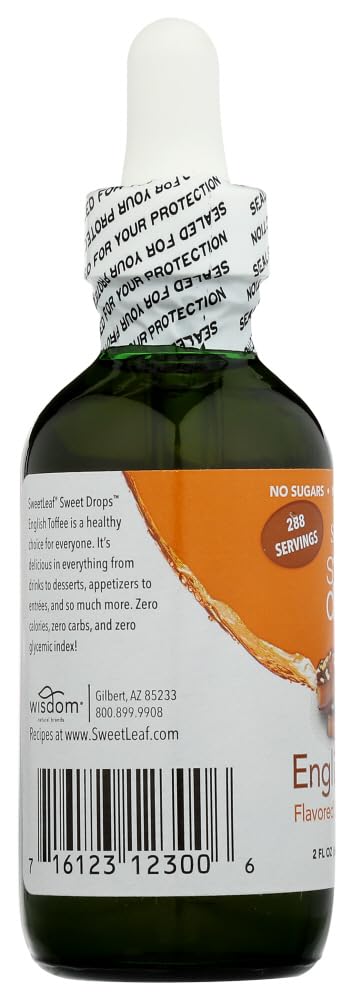 Sweetleaf 50927 Toffee Clear Liquid Stevia by Wisdom Natural Brands