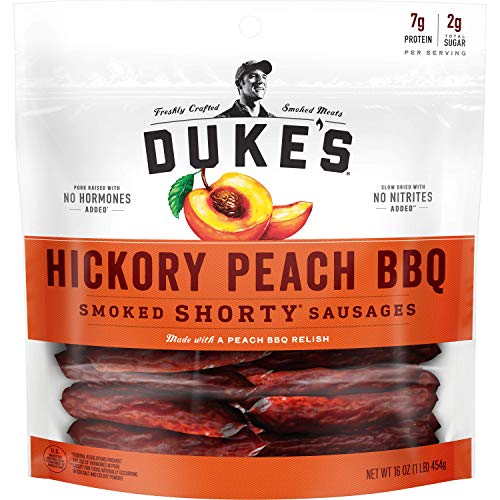 Duke's Pork Hot & Spicy Smoked Shorty Sausages, 16 oz.