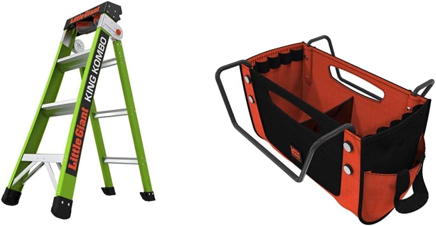 Little Giant King Kombo, 6 ft Fiberglass Multi-Position Ladder, 13906-001