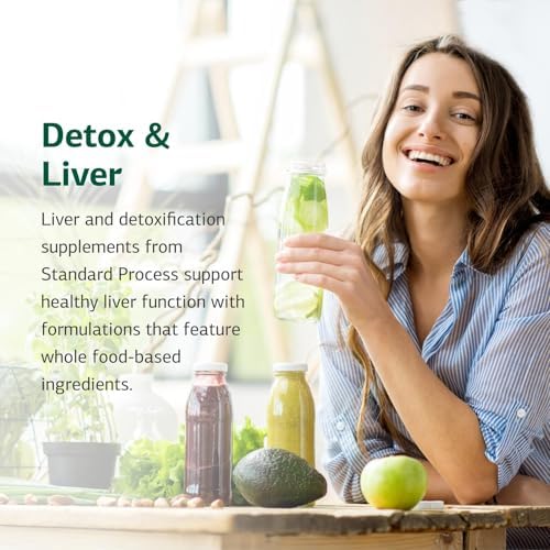 Standard Process Livaplex - Whole Food Bowel, Digestion and Digestive Health, Liver Health and Gallbladder Support with Spanish Black Radish