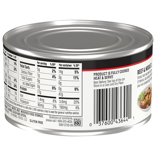 Hormel Roast Beef & Gravy, 12-Ounce Can (Pack of 12)