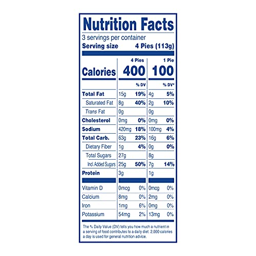 HOSTESS Snack Size Cherry Fruit Pies, 12 count, 12 oz (Pack of 6)