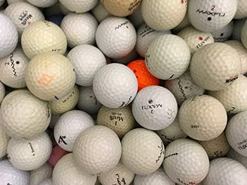 Assorted Recycle Golf Balls Hit Away Practice Recycled Golf Balls (Pack of 200)