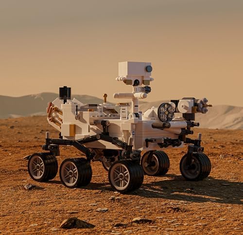 Brick Loot Mars Rover Building Set, 603-Piece Space Exploration Brick Model