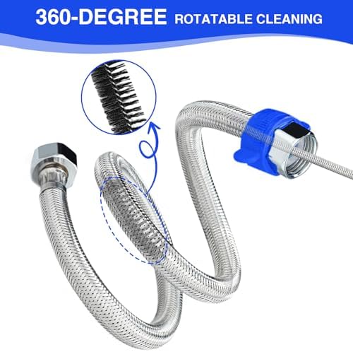 Universal CPAP Hose Cleaning Brush for 7 Feet Tubing Suitable for All CPAP Hoses and Masks CPAP Hose Cleaning Brush Kit Compatible with