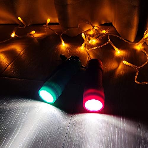 FASTPRO 10-Pack LED Mini Flashlight Set with AAA Batteries (1W)