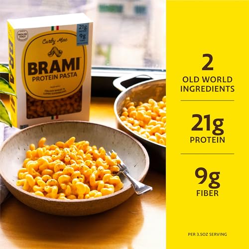 Brami Curly Macaroni Protein Pasta, 12 OZ
