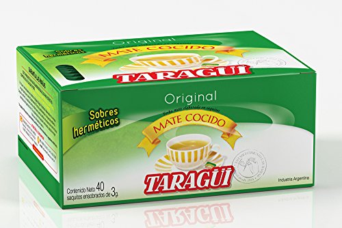 Taragui Yerba Mate Tea Bags (Case of 6 Boxes)
