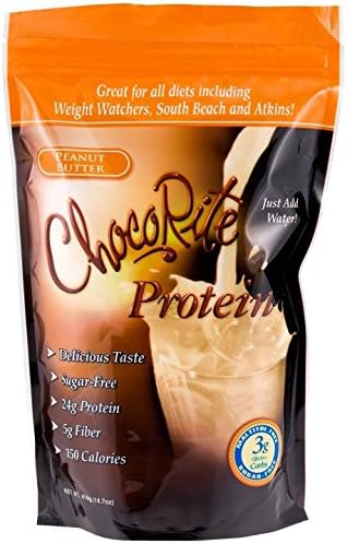 HealthSmart Chocorite Protein Shake Powder, Banana Cream, 14.7 Ounce