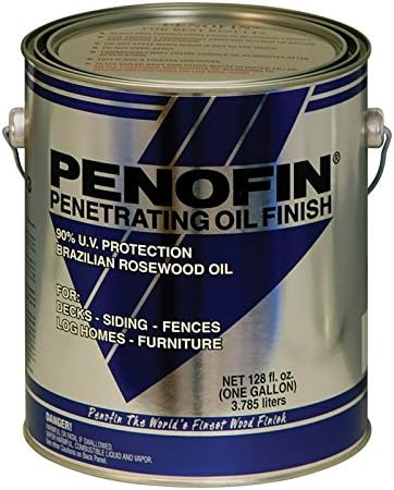 Penofin F3enmga Premium Semi-Transparent Oil-Based Penetrating Wood Stain, Nantucket Mist, 1 Gallon