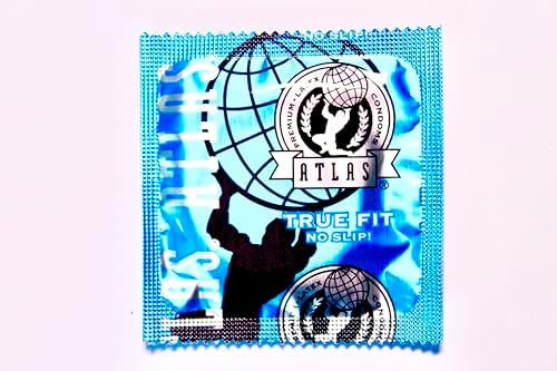 Atlas True Fit Condoms: 100-Pack of Condoms