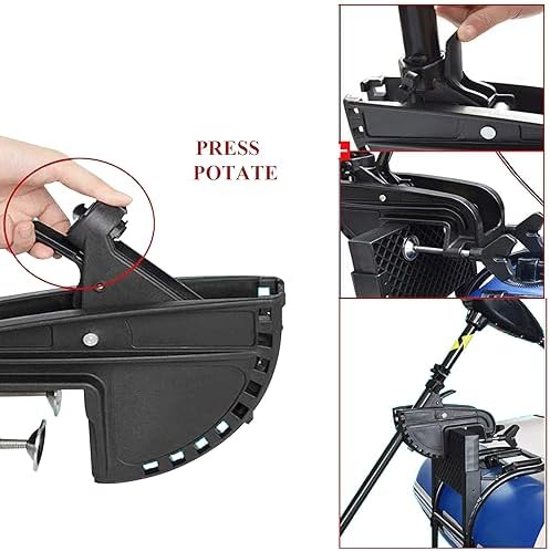 Bracket & Hinge Assembly Electric Trolling Motor Stent Electric Outboard Motor Stent