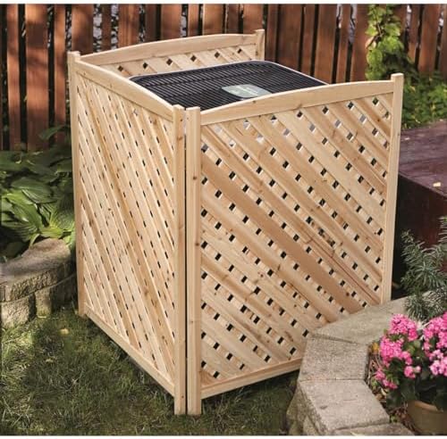 Air Conditioner Fence Screen, AC Covers for Outside to Hide Air Conditioner & for Outdoor Privacy