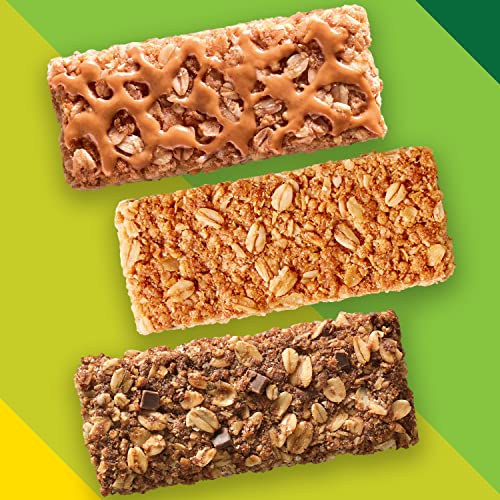 Nature Valley Crunchy Granola Bars, Value Pack, 60 ct, 44.7 oz | Oats & Honey and Peanut Butter Varieties, 2-Bar Pouches, Whole Grain Oats, No Artificial Flavors