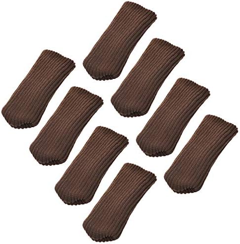 TEKEFT 20 pcs Knitting Wool Furniture Socks Chair Leg Socks Furniture Sliders That Protect Hardwood Floors from Scratches Socks Gifts