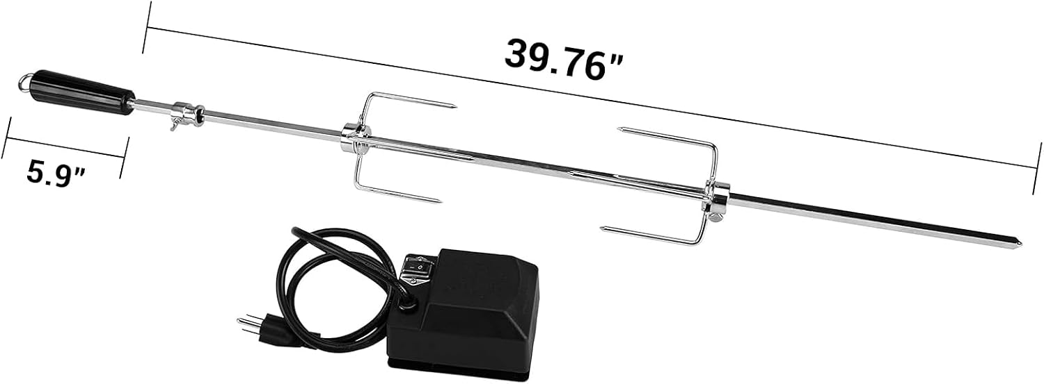 Monument Grills 96222 6-Burner Rotisserie Kit