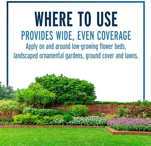 Liquid Fence Deer And Rabbit Repellent Granular 5 Pounds, Harmless To Plants And Animals(Pack of 4) | Use on Low-Growing Flower Beds, Gardens