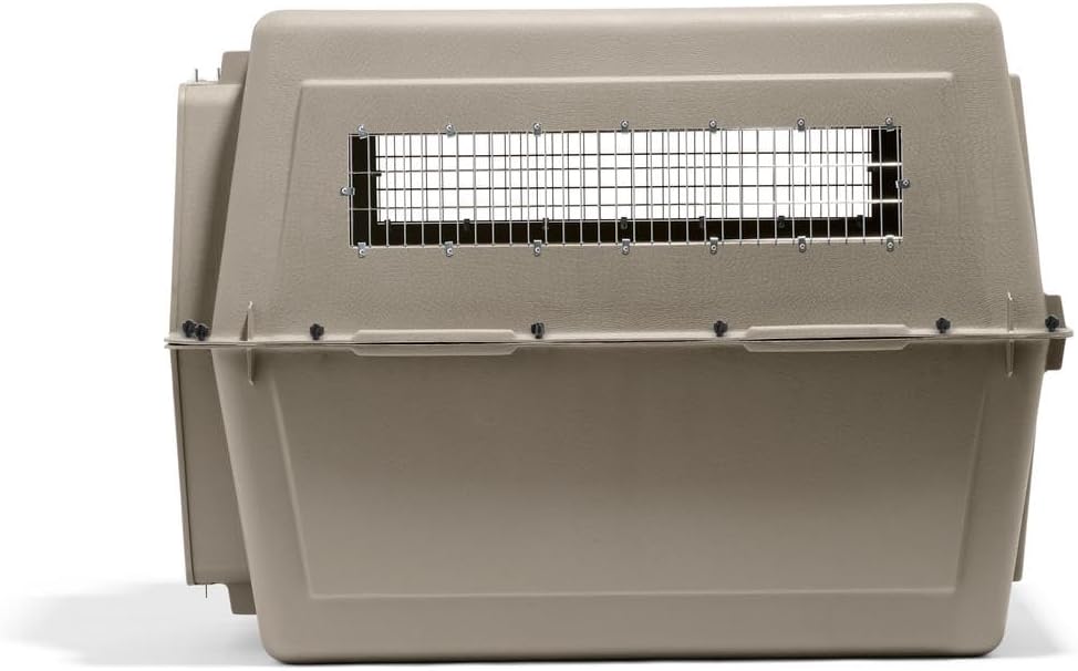 Petmate Ultra Vari Dog Kennel - Portable Crate for Extra Large Dogs 90-125 lbs - Airline-Friendly - Heavy-Duty Plastic Shell - For Home and Travel