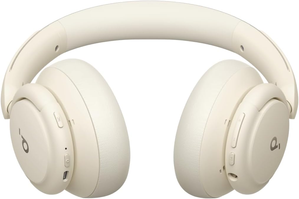 Soundcore by Anker Q30 Hybrid Active Noise Cancelling Headphones, Black