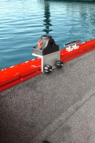 Brocraft Power Lock Rod Holder for 90 Degree Boat and Versatrack Track Systems