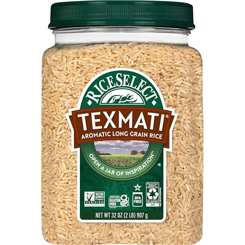 RiceSelect Texmati Brown Rice, Long-Grain Brown Basmati Rice