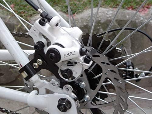 BlueSunshine 1 PCS 20/31.8mm Adjustable MTB Bike Disc Brake Bracket Converter Frame Adapter Mounting Holder