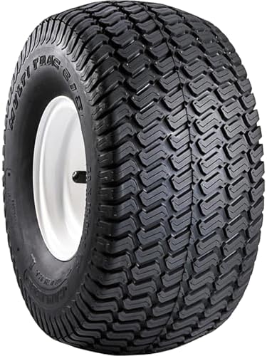 Carlisle Multi-Trac C/S 25X8.50-14 90A4 B | Lawn Mower & Garden Tractor All Season Traction 90A3 Rated 4 Ply Bias Construction Black Sidewall Tire