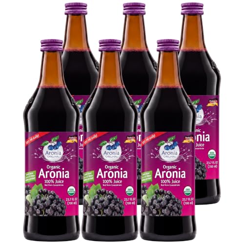 Aronia Original Organic Aronia Juice, Not From Concentrate, 23.7 fl oz