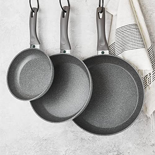 BALLARINI Modena by HENCKELS Forged Aluminum 3-pc Nonstick Fry Pan Set