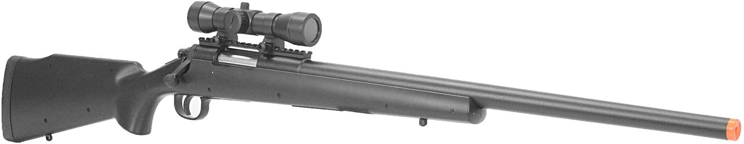 BBTac Airsoft Sniper Rifle M61 - Bolt Action Powerful Spring Airsoft Gun, Extreme Power Accurate Sniping with .20g 6mm BBS Ammo