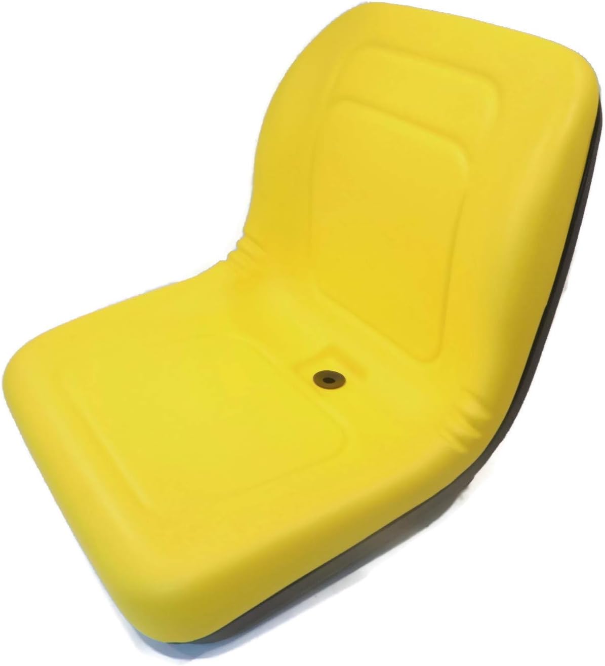 Yellow High Back Seat for John Deere Lawn Mower Models L100, L105, L107