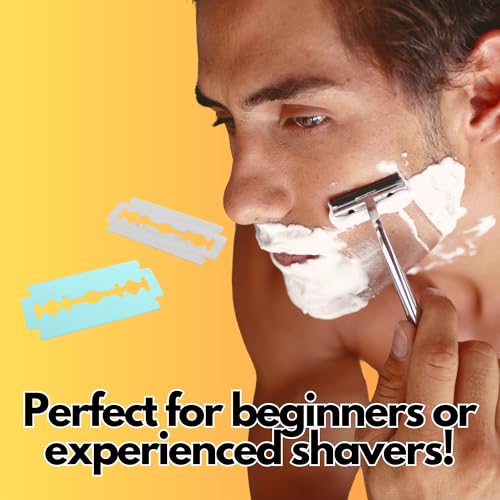 GENTS Double Edge Razor Blade Sample Pack, Variety of 16 Safety Blades