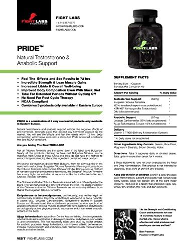 Pride Natural Testosterone & Anabolic Support by Fight Labs. Combines 3 Products only Available in Eastern Europe!