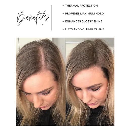 Tressa Professional BRACE Styling Gel, Maximum Hold with Thermal Protection, Volume, Lift and Gloss for Fine and Thinning Hair 8.5 Fl Oz