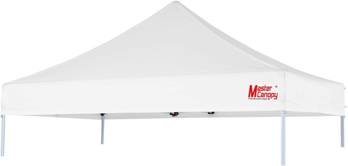 MASTERCANOPY 10x10 Replacement Pop Up Canopy Top for Kingkong Frame Gray