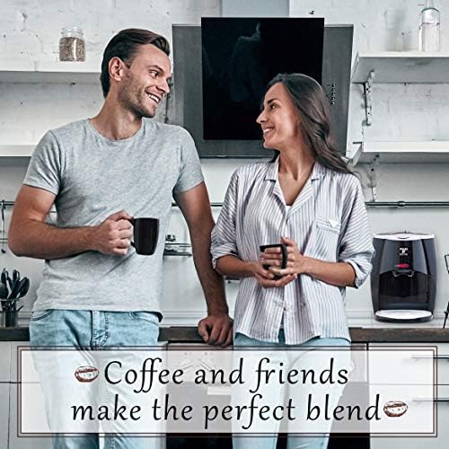 Moss & Stone 2-Cup Mini Drip Coffee Maker with 5oz Mugs, Small Coffee Pot