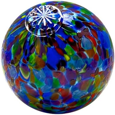 Totally Blown Glassworks Pond Float. Handmade Blown Glass, Garden Gazing Ball, Table Centerpiece